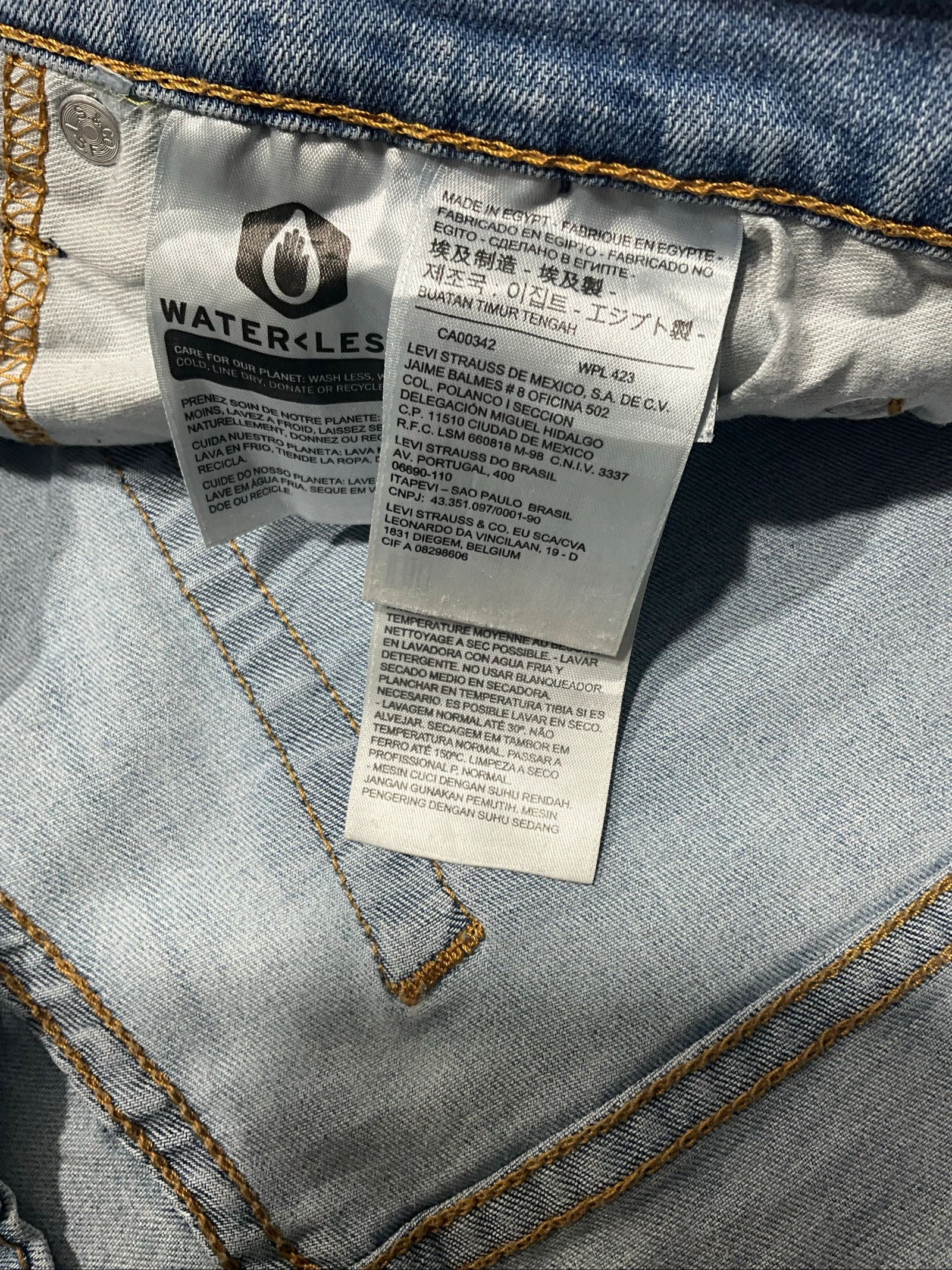Jean Levi's 541 W36 L32 Vintage Azul Claro Deslavado lvh 182 – photo 10